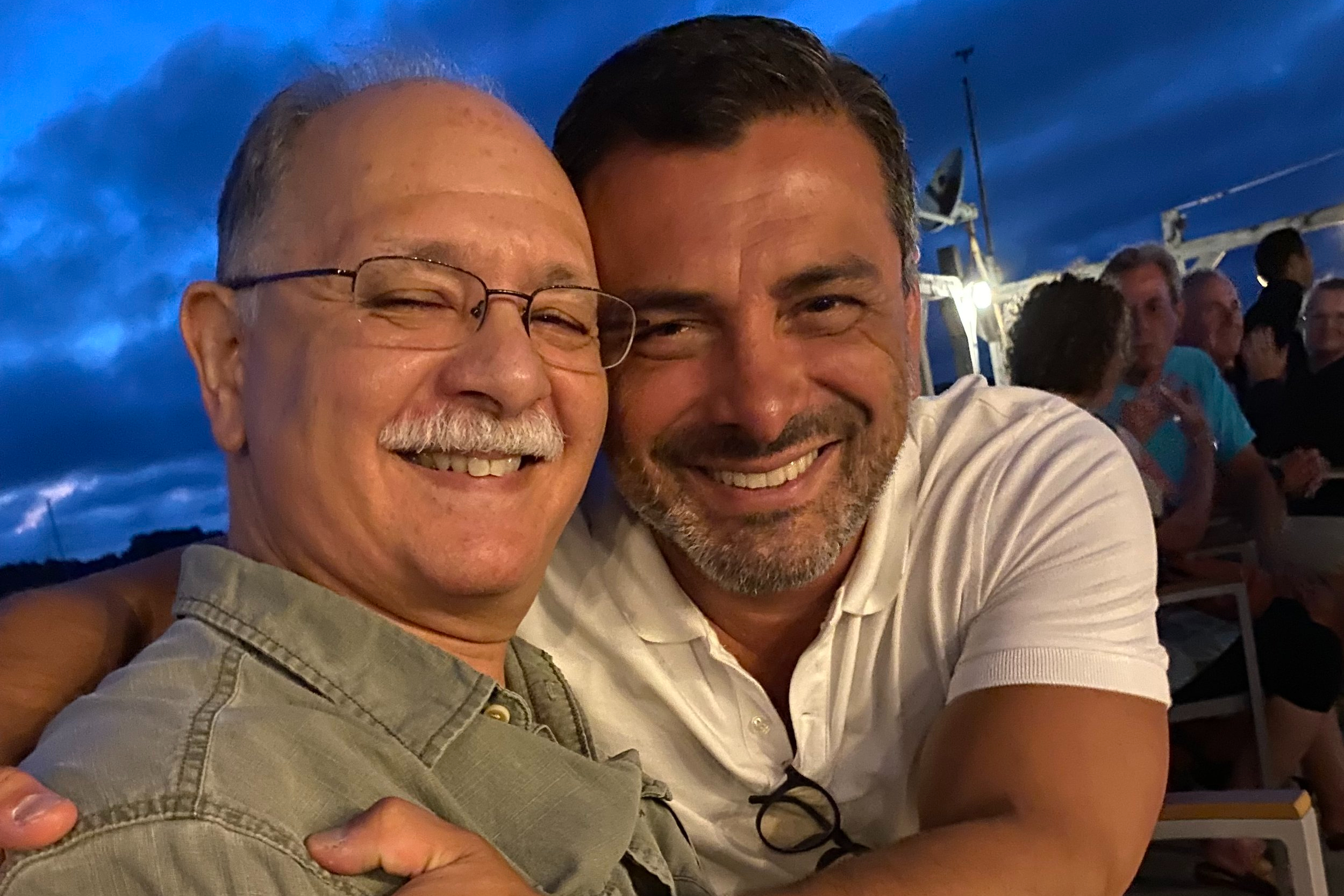 Randy Martinez with Father - The Transformation Circle